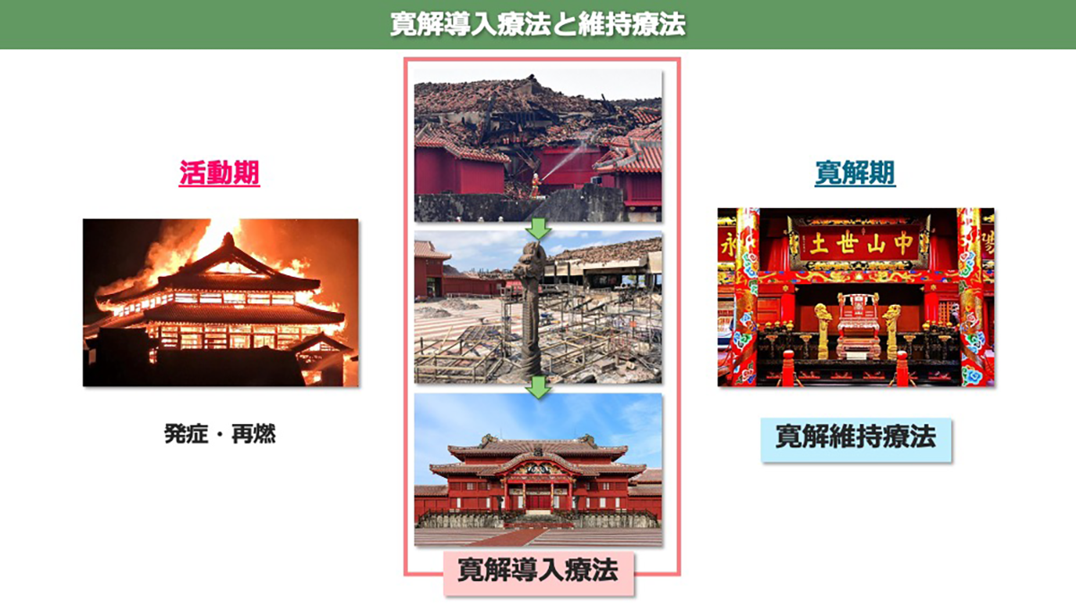 寛解導入療法と維持療法