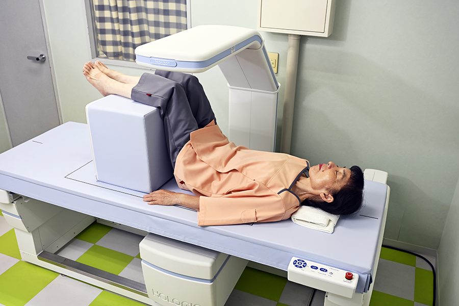 アンチエイジングドック骨粗鬆症検査のイメージ