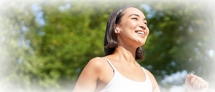 健やかな女性のイメージ
